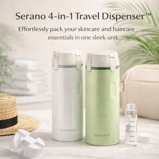 Serano 4-in-1 Travel Dispenser